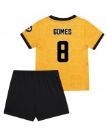 Wolves Joao Gomes #8 Hjemmedraktsett Barn 2025-26 Korte ermer (+ bukser)